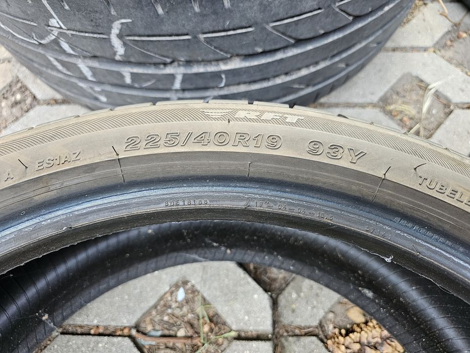 Гуми от BMW Bridgestone 225/40/19 и 255/35/19