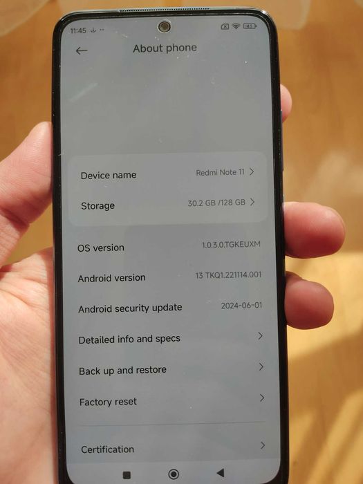Xiaomi Redmi Note 11 4G 6/128 - (2201117TY)