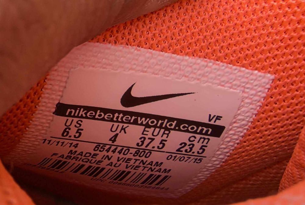 Nike Air Force 1 Hight Hot lava оригинални дамски сникърси 37.5