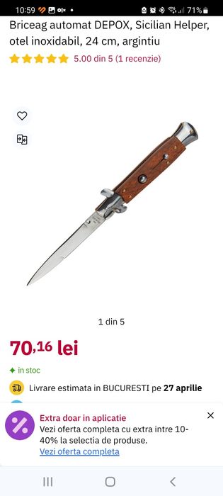 Briceag vintage de colectie