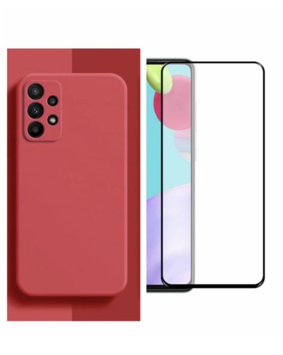 Husa Redox Interior Fin + Folie Sticla Samsung A33/A13/A14/A15/A35/A36