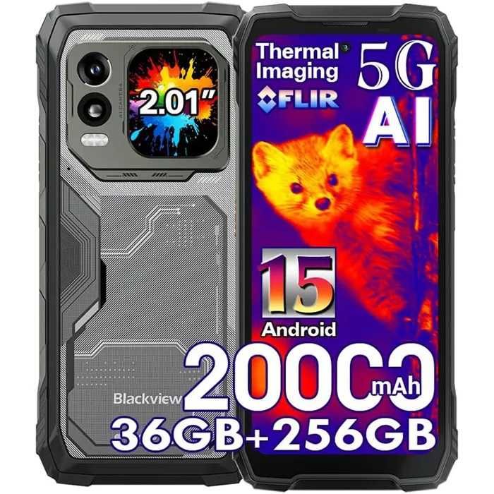 Blackview Xplore 1 Pro 5G 36GB RAM 256GB ROM, Термална камера, с IP68/69 защита
