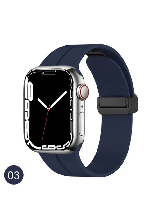 Curea Ceas Apple Watch Orice Serie Folie Silicon Husa