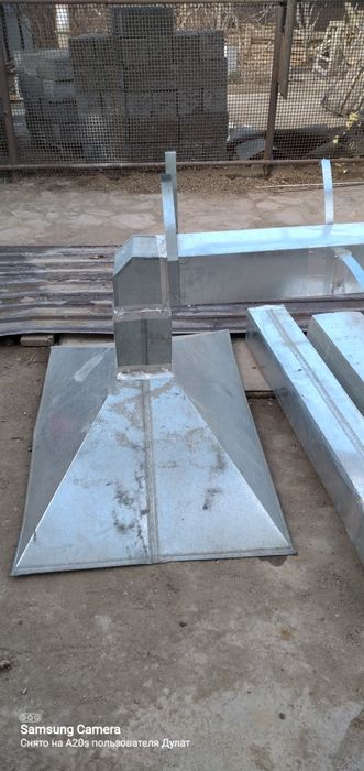 Вытяжка оцинкованная