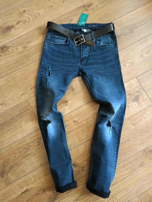 Маркови еластични дънки за момче ръст 170