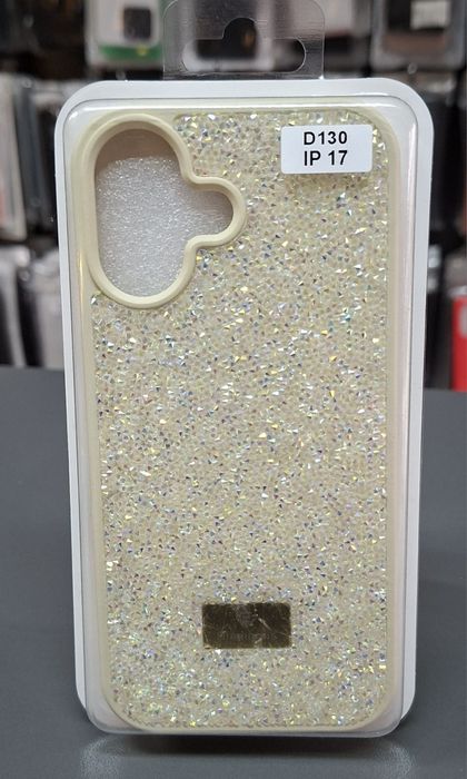 Гръб Swarovski за iPhone 17 белстящ кейс за страхотна защита