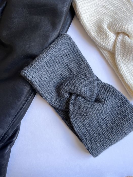 Новая повязка на голову 100% меринос