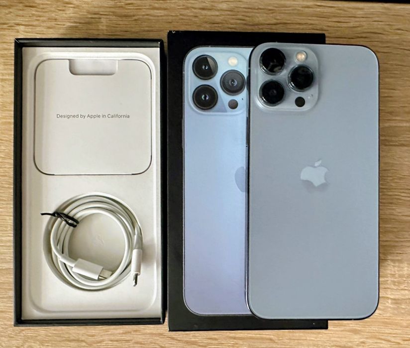 Iphone 13 pro. Max impecabil cutie  + cablu original