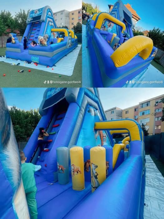ÎNCHIRIEZ Tobogane Gonflabine + Înghețată