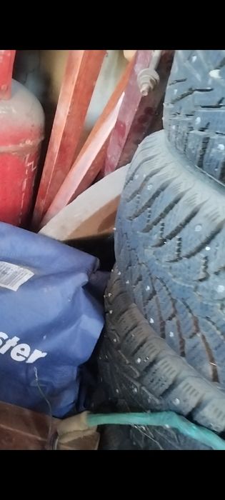 Продам две покрышки кардигант зима шипы  на 13