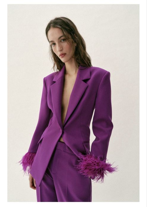 Блейзър Zara с пера