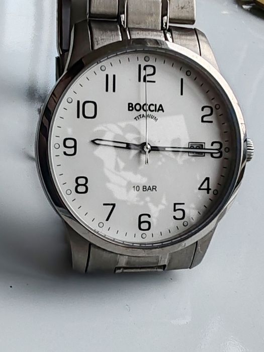 Ceas Boccia Titanium Calendar Quartz 40 mm Nou-Nepurtat!
