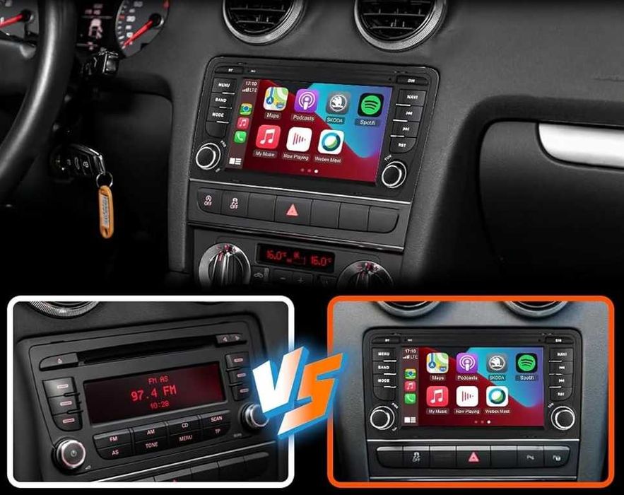 Android Мултимедия за Автомобил Навигация кола Варна продажба монтаж