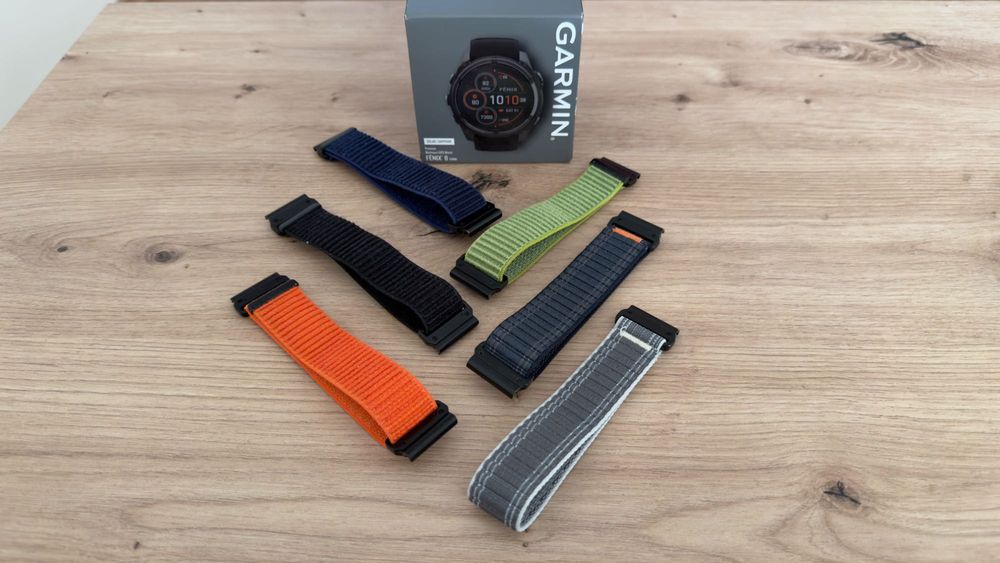Garmin Fenix 8 51mm Solar Sapphire + 7 каишки