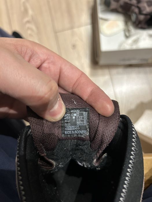 Ботинки зимние ecco 33 размер
