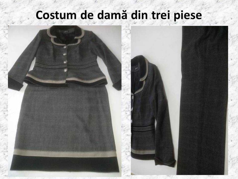 Compleu de dama elegant  marimea 44 format  din 3 piese de stofa