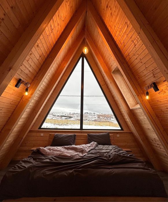 Vand Cabana A frame cu extensie