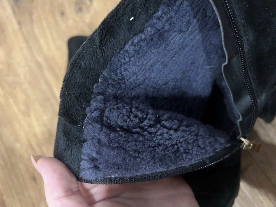 Продам зимние ботфорты натуралка