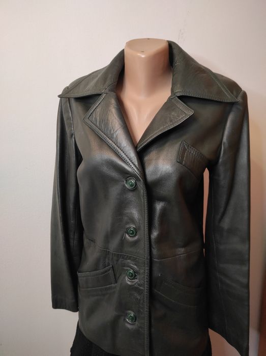 Geacă de piele naturală