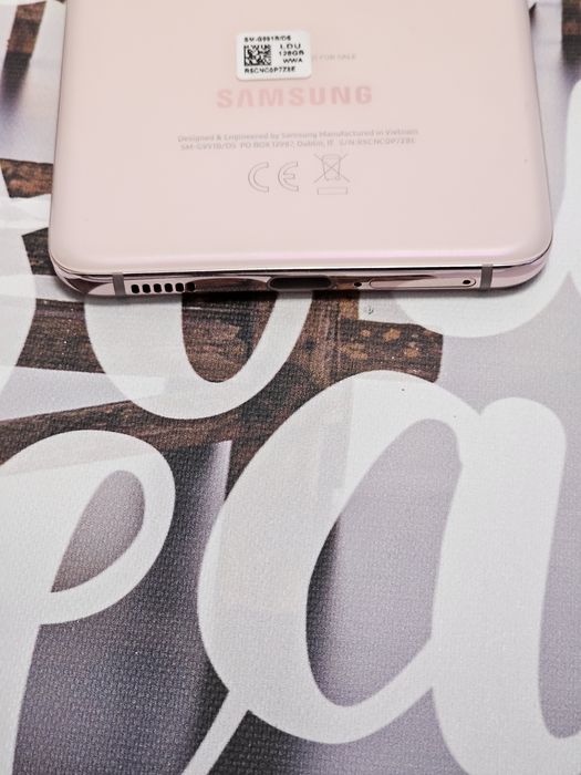 Samsung s21 gold 128 usor burn