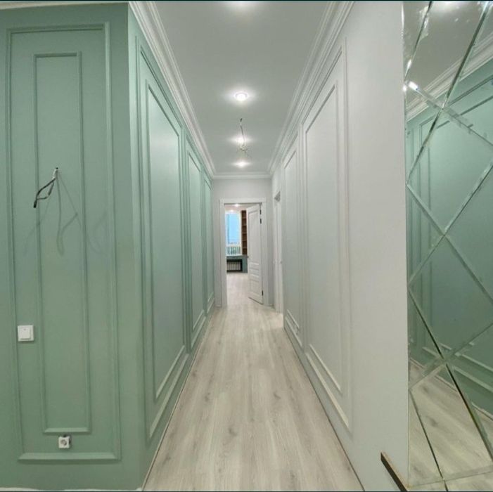 Евроремонт под ключ квартир.