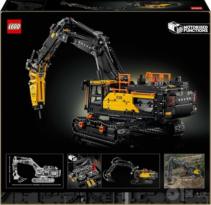 Конструктор LEGO Technic Volvo EC500 Hybrid Excavator! Оригинал LEGO!