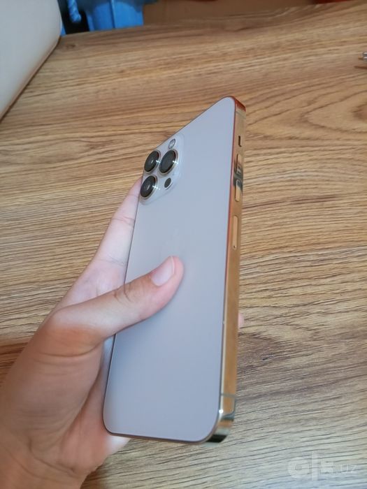 iPhone 13 Pro Max sotiladi Gold rangli, original zaryadka Yomks91%