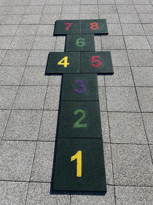 Set Sotron Dale Cauciuc tartan cu Granula EPDM