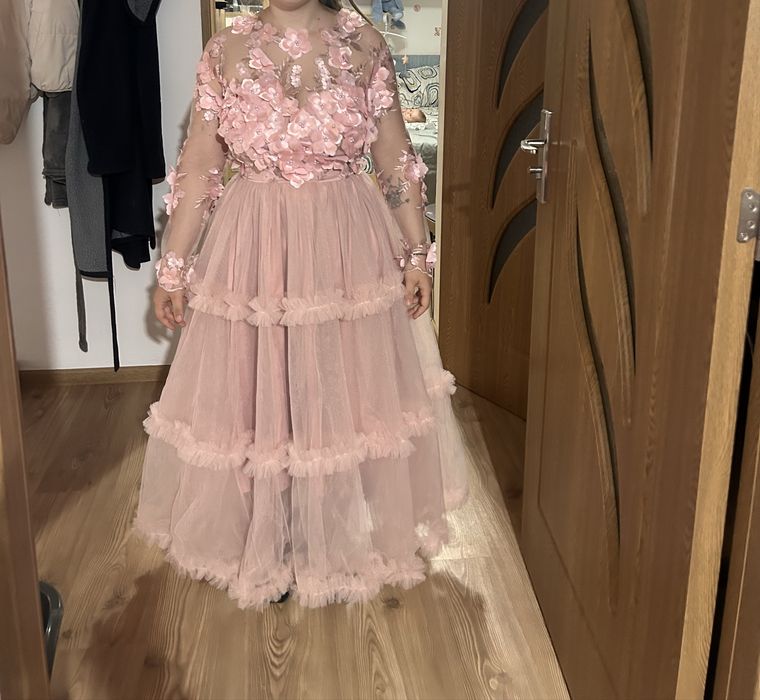 Rochie roz eleganta