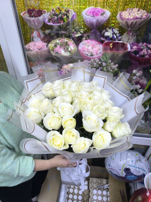 Голландские розы 70 см