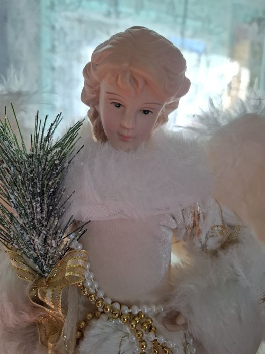 Vând vârf de brad model înger