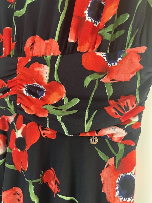 Rochie Nissa cu imprimeu floral