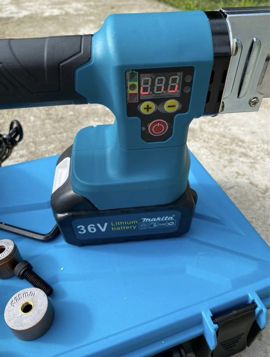 Акумулаторна лепачка за ППР тръби с батерии 36V