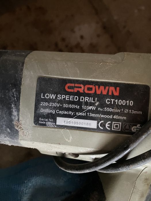 Продам миксер дрель-шуруповёрт Crown