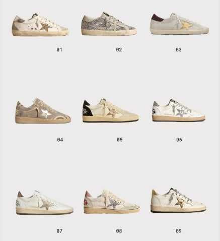 Сникьрси Golden Goose —  King Gray Limited