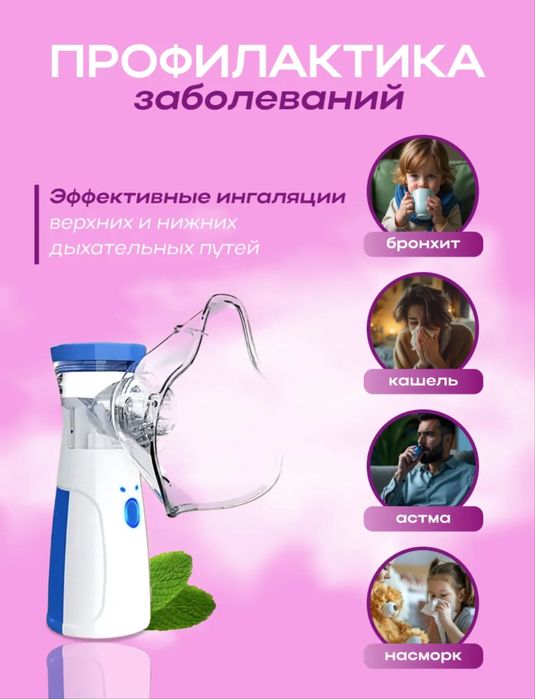 Ингалятор- ваш личный бесшумный небулайзер