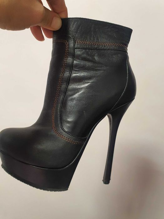 Боти с висок ток 14см