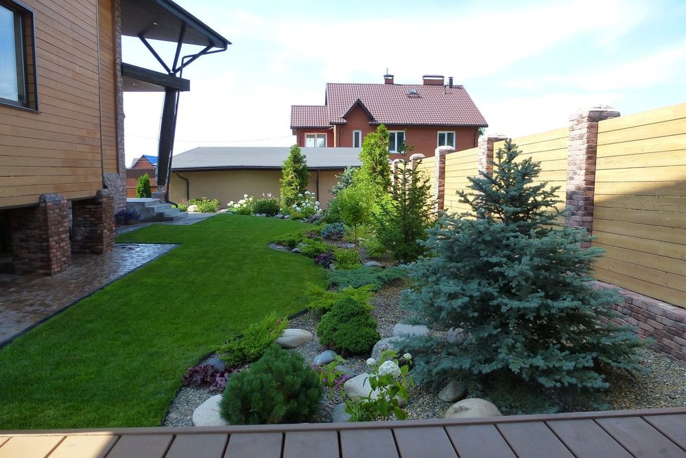 Озеленение автополив