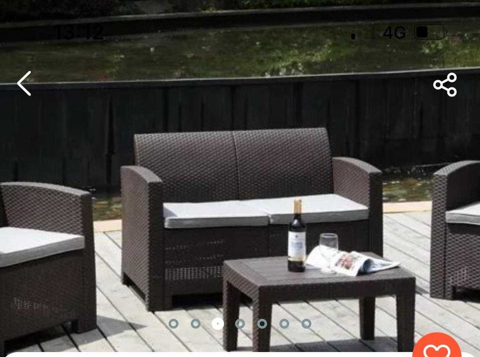 Продам садовый комплект полиротан