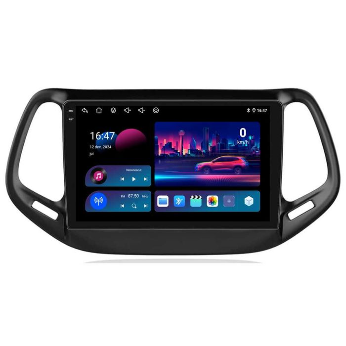 Navigatie Dedicata Jeep Compass (2016-2020), 9Inch, Carplay