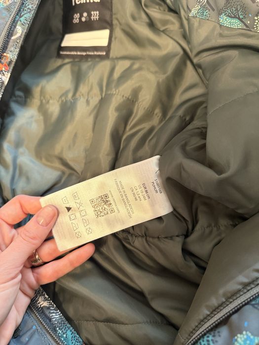 Combinezon Reima Puhuri 86 cm oversize