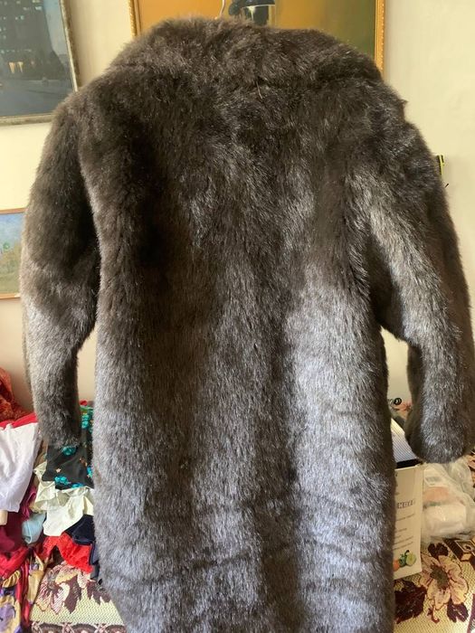 Шуба из искусственного меха