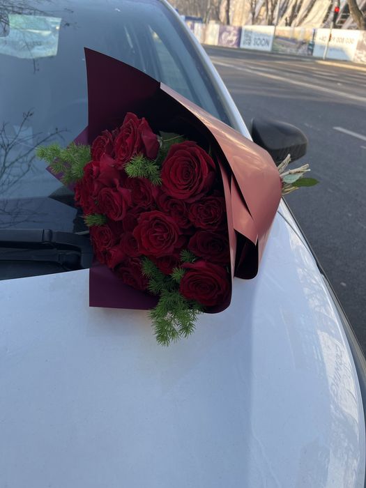 Buchet trandafiri naturali 101