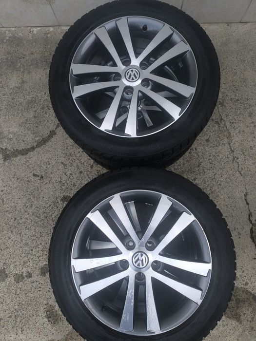 Jante 17x5x112 VW cu anvelope