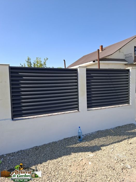 Construim garduri și porți exact după cerințele dumneavoastră (cu sau fără stâlpi de beton), cu fundație (sau fără fundație la cerere), la dimensiuni