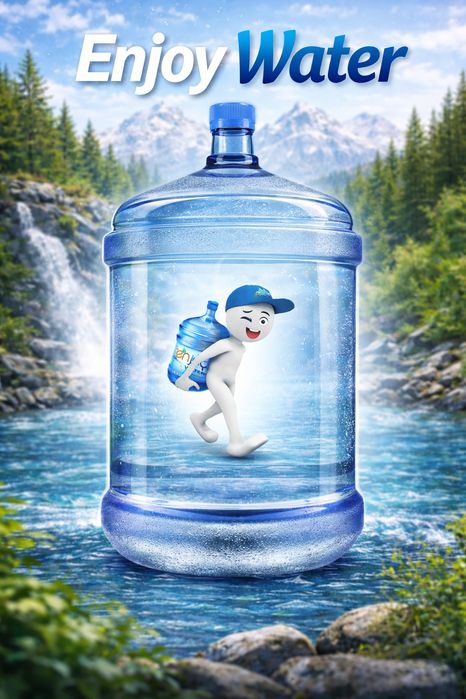 Бесплатная доставка вода.