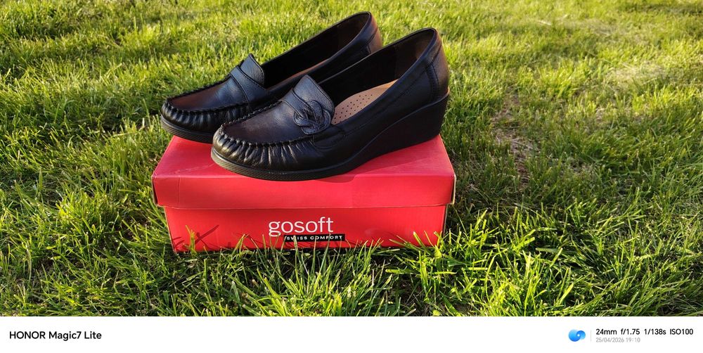 Mocasini super comozi piele naturala Gosoft