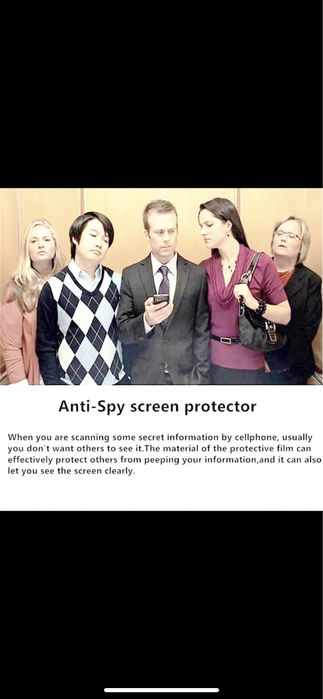 Iphone16,15,14,13,12,11,Se,Xr,X прайвъси стъклен протектор прайвъси