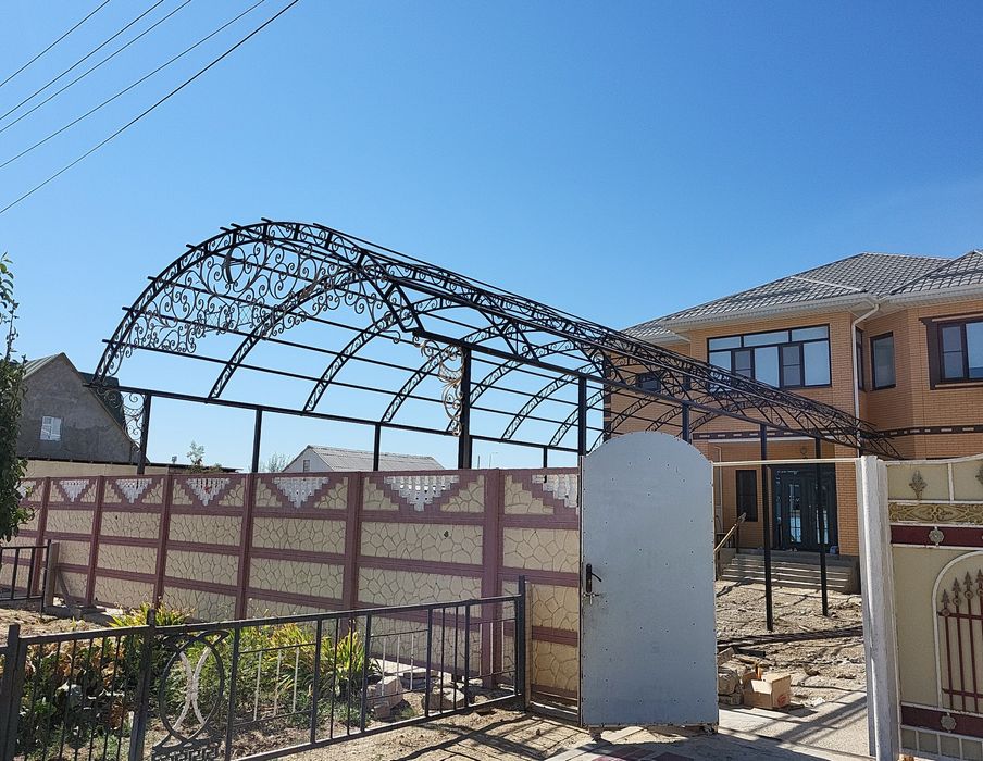 Навеске арка жасап,профил иіп беремін