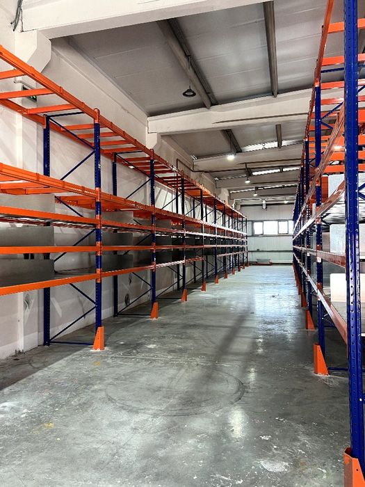 Стеллаж паллеты установка сборка